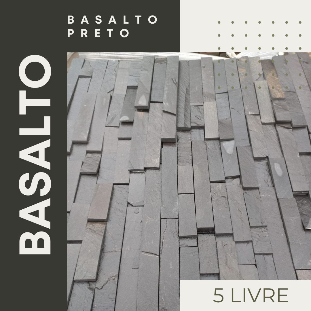 Basalto 5 livre preto